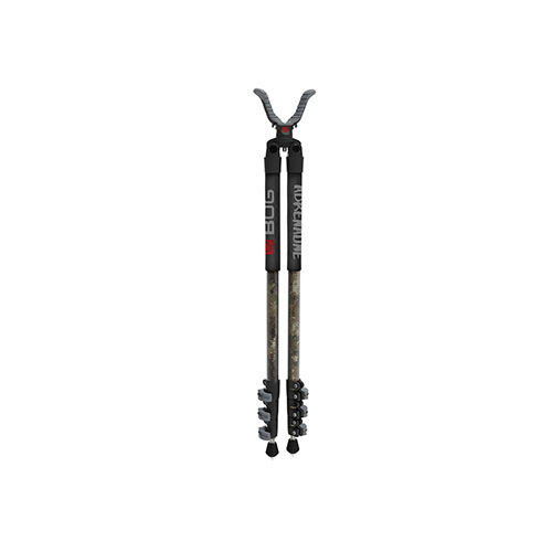 BOG Adrenaline Bipod erbjuder överlägsen stabilitet och mångsidighet med sina lever leg locks, retraktabla metal foot spikes och Switcheroo-systemet för snabba byten.