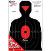 Caldwell® Silhouette Flake Off Targets är perfekta för att förbättra dina defensiva skjutskickligheter med hög synlighet och 2:1 storleksförhållande.