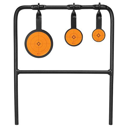Caldwell Swinging Target, Triple Spin .22 Rimfire är perfekt för att göra skytte roligare! Se och hör träffen med varje skott för en mer engagerande upplevelse.