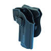 Caldwell Tac Ops holster är tillverkad av förstärkt polymer, anpassad för flera handmodeller och erbjuder komfort och säkerhet med trigger guard retention lock.