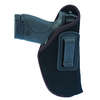 Caldwell Tac Ops IWB Covert erbjuder en ergonomisk design för komfort, förstärkt polymer för hållbarhet och en trigger guard retention lock för säkerhet.