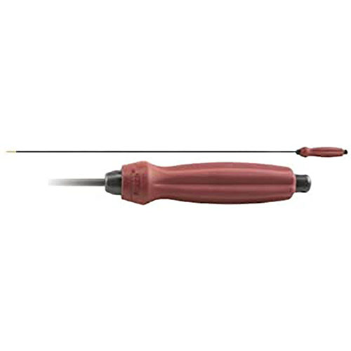 Tipton Deluxe 1-Piece Carbon Fiber Cleaning Rod för hagelgevär är slitstark, skadar inte pipan och har en ergonomisk handtag med kullager för smidig användning.