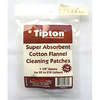 Tipton Patches 22-270 Cal, 1.13" kvadrat, i 100% bomullsfleece, perfekt skurna för användning med Tipton® Jags för effektiv rengöring av ditt vapen.