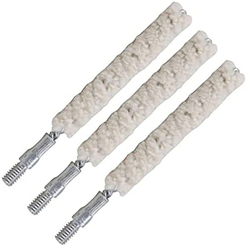 Tipton Bore Mop är tillverkad av 100% bomull och är ultra-absorberande. Perfekt för att applicera lösningsmedel och smörjmedel i ditt vapen.