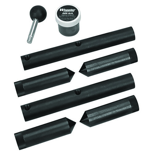 Wheeler Scope Ring Alignment och Lapping Kit Combo säkerställer perfekt justering av ringar, minimerar skador på kikarsikten och förbättrar greppet.