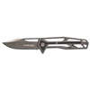 Shrade SCH702 har ett 9Cr18MoV titaniumbelagt blad, G10 inlägg i handtaget, thumb hole, finger flipper och en säker frame lock för optimal prestanda.