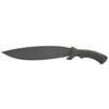 Shrade SCH Mini-Bolo II är en robust machete med 12" blad i 3Cr13 stål, gummihandtag och inkluderar sliphållare och eldstål, perfekt för utomhusbruk.