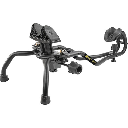 Caldwell® Stinger Shooting Rest erbjuder en stabil och mångsidig plattform med snabb höjdjustering, skyddande stöd och enkel justering för maximal noggrannhet.