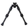 Caldwell Accumax Pic Rail Bipod 6”-9” erbjuder snabbutvecklade kolfiberben, gummifötter för stabilitet och enkel justering med twist-lock och 180 graders benvinkel.