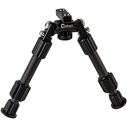Uppnå maximal noggrannhet med Caldwell Accumax Premium 9”-13” bipod, med snabba kolfiberben, gummifötter, twist-lock teknologi och 180 graders justering.