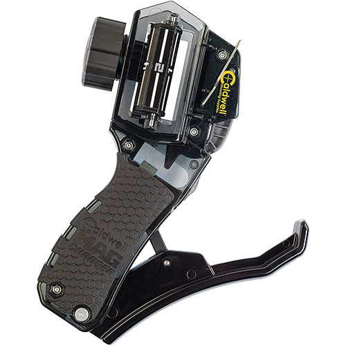 Caldwell Mag Charger Universal Pistol Loader laddar nästan alla pistolmagasin enkelt och snabbt med justerbara sidoshims och hållbar polykarbonatkonstruktion.
