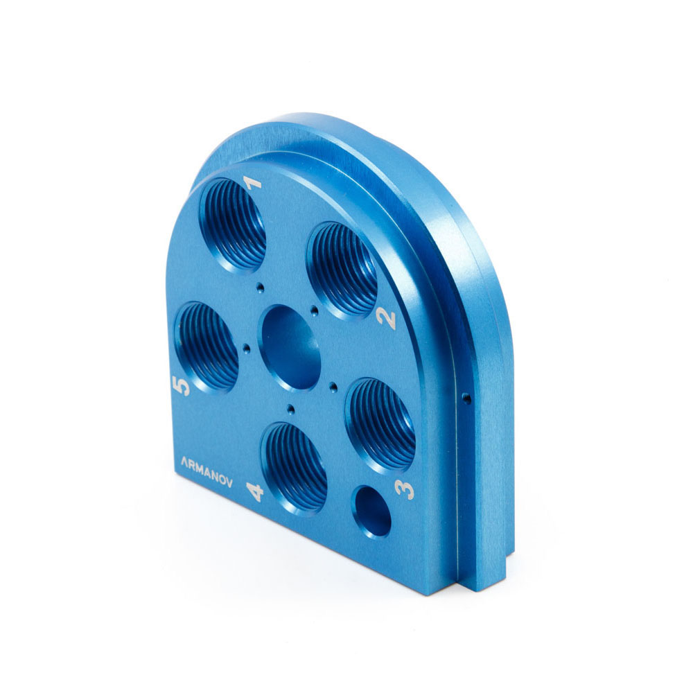 ARMANOV Dillon 650 Toolhead erbjuder Zero Play och Free Float-funktioner för bättre koncentriskhet och precision, tillverkad av stark 6082 aluminium.