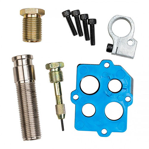 Extra toolheads till Dillon Square Deal B gör att du kan behålla alla justeringar som du gjort. Byt enkelt verktygshuvud utan att röra dies.