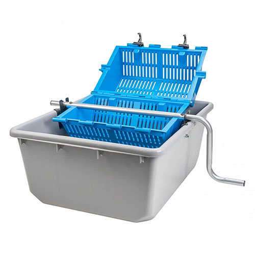 Dillon CM-2000 Case/Media Separator är stor, snabb och effektiv, perfekt för att separera rengjorda hylsor från media utan att skapa oreda.
