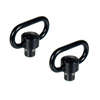 ULFHEDNAR Heavy duty QD swivel ger en extra stark hållning och möjliggör att fästa remmar upp till 1,25" på ditt gevär, perfekt för olika vapen.