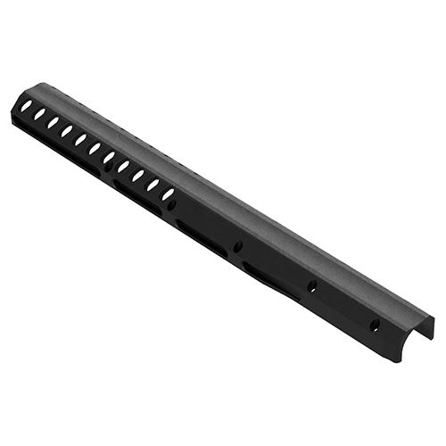 VISION & DESIGN Top Rail för Vision Chassis erbjuder ett platt översida som skyddar pipan helt runt om, vilket ger ökad säkerhet och stabilitet.
