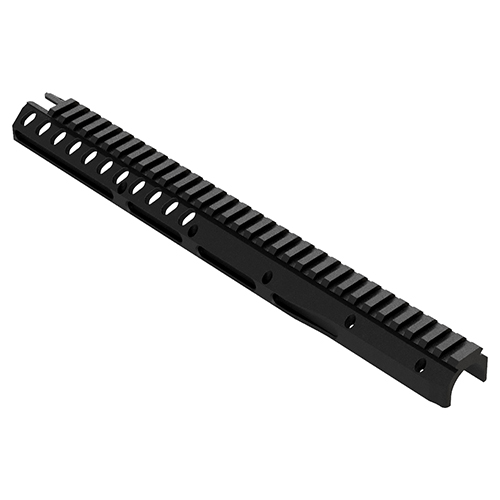 VISION & DESIGN Top Rail för Vision Chassis ger komplett skydd för pipan och möjliggör montering av olika tillbehör tack vare Picatinny-systemet.