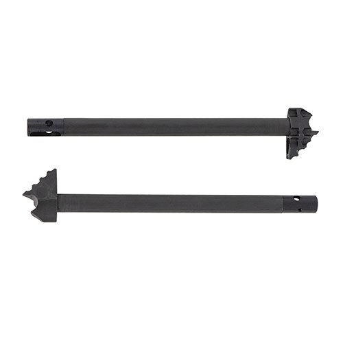 Säkra ett perfekt grepp oavsett underlag med BLK LBL bipod spike feet, lätta att byta och perfekta för både skytte och jakt i alla väder.