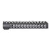 SCHMEISSER Handguard Free Float KeyMod erbjuder hög kvalitet och precision med en elegant Slim-Line design, hållbara HELICOIL insatser och Keymod fästen för tillbehör.