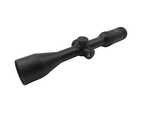 Falke 2-12x50 L4 kikarsikte erbjuder ett belyst Mil Dot riktmedel, justerbara turrets för exakt träffsäkerhet och robust konstruktion för alla kalibrar.