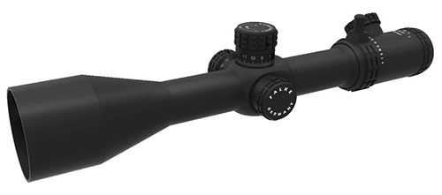 Falke 5-30x56 MilDot Scope erbjuder hög ljustransmission, precis justering och ett belyst Sport Dot riktmedel för exakta skott på över 1,000 m.