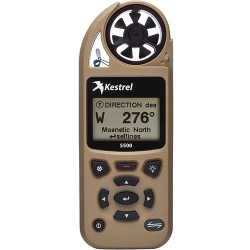Kestrel 5500 Weather Meter erbjuder noggranna mätningar av väderförhållanden, är robust och vattentålig, samt har trådlös dataöverföring till din smartphone.