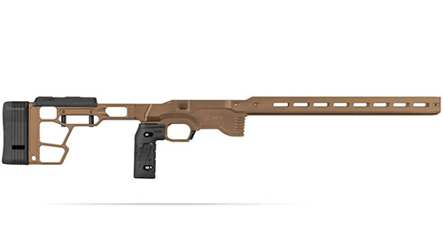 ACC Premier GEN2 erbjuder överlägsen stabilitet, anpassningsbar ergonomi och snabb installation, perfekt för tävlingsskytte och modern rimfire.