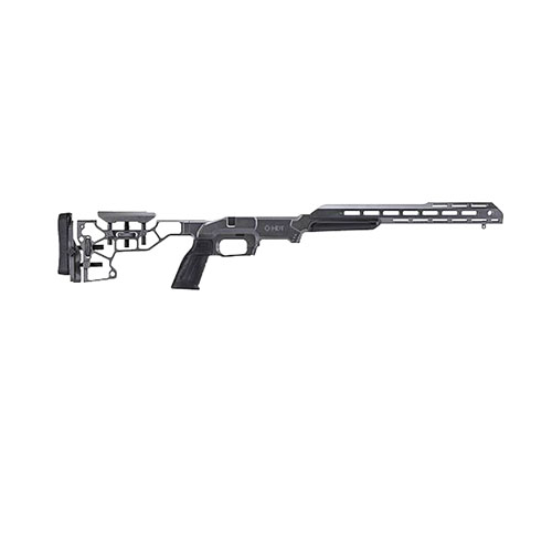 MDT ESS Chassis System Kit för Browning X-Bolt erbjuder ultimat ergonomi med justerbart kolv, 15" förhand och ambidextrous magasinlås för enkel användning.