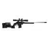MDT XRS är en komplett chassilösning för Howa 1500 och Weatherby Vanguard med justerbar design, M-LOK och Picatinny-skenor, ingen bedding behövs.