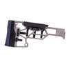 MDT Skeleton Rifle Stock V5 Standard erbjuder verktygsfri justering för optimal komfort och prestanda, med justeringar för kindstöd och kolv för perfekt passform.