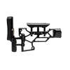MDT Skeleton Rifle Stock, V5 Short erbjuder verktygsfri justering för optimal komfort och prestanda med justerbar kindstöd och kolvplatta, passar TAC21, LSS-XL och HS3 chassiser.