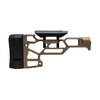 MDT Skeleton Rifle Stock Lite erbjuder justerbar längd på kolven via spacers och en justerbar kindstöd, kompatibel med TAC21, LSS-XL och HS3 chassiser.