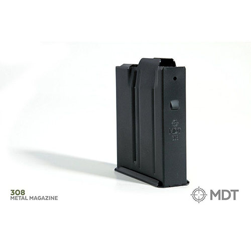 MDT AICS-magasinet i metall är tillverkat av högkvalitativt stål, nitride-färgat och Cerakote Elite-belagt för överlägsen hållbarhet och prestanda. 10 skott.