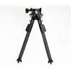 MDT CKYE-POD Gen2 Bipod erbjuder snabb, enkel justering med enhandsgrepp, 3 låsningspositioner, justerbar höjd 4.5" till 15.5" och 360 graders panorering.