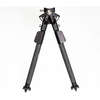 MDT CKYE-POD Gen2 Bipod erbjuder snabb justering, 3 låspositioner, justerbar höjd från 4.5" till 15.5", 170° lutning och 360° panorering för optimal stabilitet.