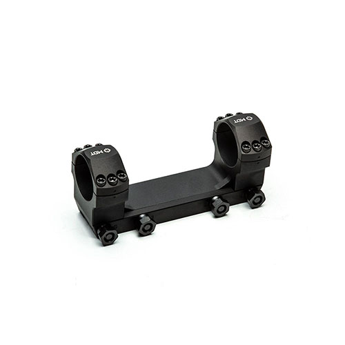 MDT One Piece Mount erbjuder överlägsen styvhet och upprepbarhet för din precisionstele, med en större monteringsyta och inkluderade MDT Accessory Scope Ring Caps.
