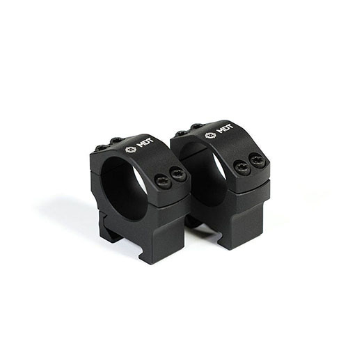 MDT Premier Scope Rings ger en stabil monteringslösning för dina optik, tillverkade av precisionsbearbetad aluminium och uppfyller NATO-specifikationer.