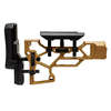 MDT Skeleton Rifle Stock V5 Short erbjuder verktygsfri justering för optimal komfort och prestanda, med anpassningar för cheek riser och buttpad.