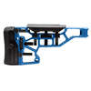 MDT Elite Fixed Rifle Stock erbjuder verktygsfri justering för optimal komfort och prestanda, med justeringar för kindstöd och buttpad för perfekt passform.