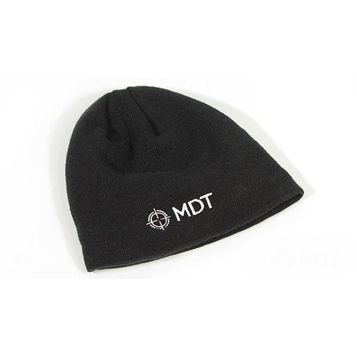 MDT Merchandise - Beanie - BLK är en bekväm och stilren mössa från Modular Driven Technologies, perfekt för både vardag och utomhusaktiviteter.