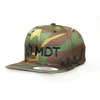 MDT snapback i kamouflage med MDT-logotypen framtill är personlig och passar alla huvuden, perfekt för både skytte och vardagsbruk.