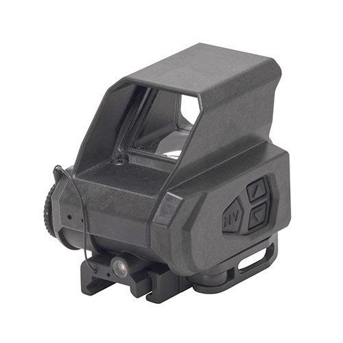 MEPRO TRU-VISION™ är en hållbar och kompakt red dot-sikte med automatisk ljusstyrkekontroll, 16 inställningar och lång batteritid för exakt målträff.