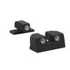 MEPROLIGHT® Tru-Dot FIXED SIGHTS ger överlägsen träffsäkerhet i svagt ljus med självbelysta punkter för snabb och instinktiv siktning, dag som natt.