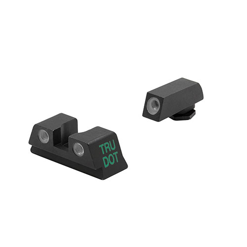 MEPROLIGHT® Tru-Dot® nattvisare förbättrar träffsäkerheten med över 85% i svagt ljus, med tre tydliga punkter för snabb och intuitiv sikte.