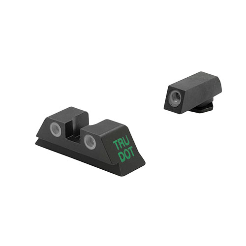 MEPROLIGHT® TRU-DOT® natt siktet erbjuder överlägsen precision i alla ljusförhållanden, med lättinstallerade delar och tritiumpunkter i flera färger.