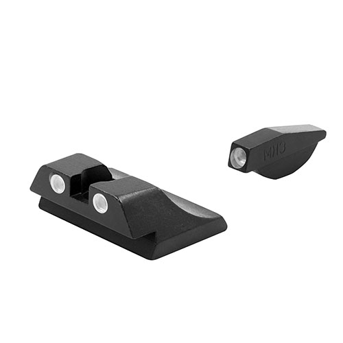 MEPROLIGHT® Tru-Dot® självbelysta sikten förbättrar träffsäkerheten med över 85%, perfekt för dag- och nattanvändning under alla ljusförhållanden.