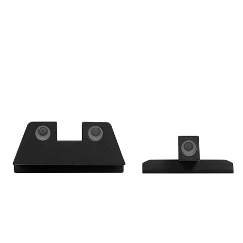 MEPROLIGHT® Tru-Dot® natt siktet förbättrar träffsäkerhet med över 85% i svagt ljus, med tydliga tre punkter för snabb och instinktiv riktning.