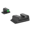 MEPRO HYPER-BRIGHT™ erbjuder världens ljusstarkaste pistolvisare med självlysande tritium, perfekt för dag- och nattsikt, alltid redo utan batterier.