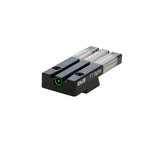 MEPRO FT Bullseye™ sikten erbjuder snabb, ljusstark och intuitiv sikte med tritium och fiberoptik för alla ljusförhållanden, perfekt för H&K 45 och liknande.