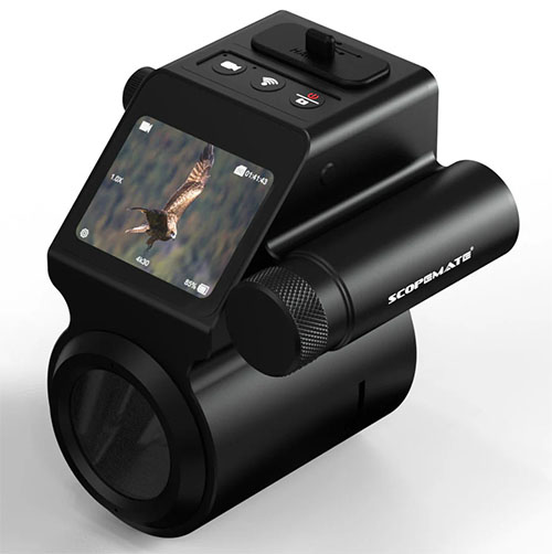 Fånga varje detalj av dina skott med ScopeMate S28-TSC 4K-kamera med pekskärm, automatisk inspelning och flexibla lagringsalternativ för jägare och skyttar.